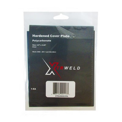 LENS45PCL XTRweld Lens, Cover Plate, Clear, Polycarbonate XTRweld LENS45P-CL