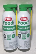 CRC 03086 Food Grade Penetrating Oil, H1 Food Grade, 32 To 300 Degrees F, 11 Oz