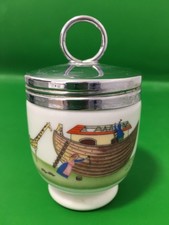 Rare Royal Worcester egg coddler standard / single size - Noah's Ark