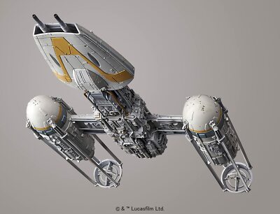 BANDAI 1/72 STAR WARS Y-WING STARFIGHTER Model Kit w/ Tracking NEW
