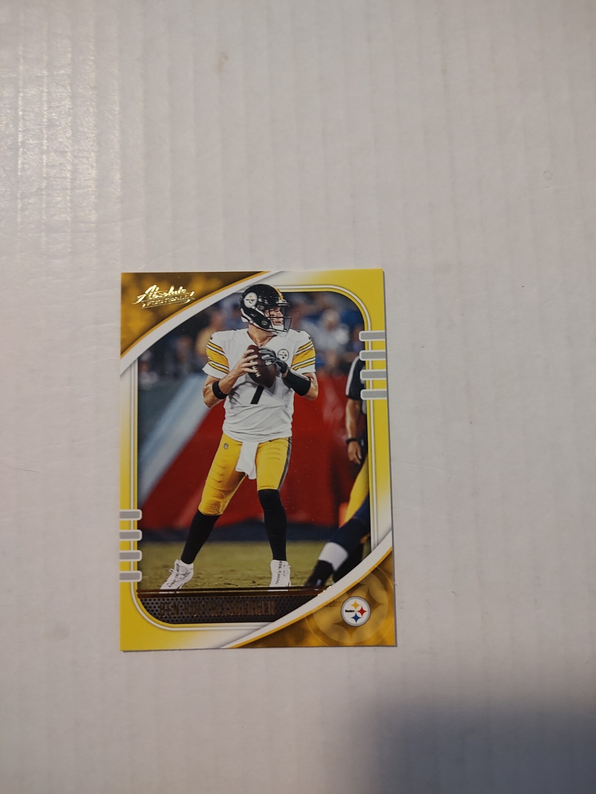 2020 Panini Absolute - Yellow #54 Ben Roethlisberger (PWE)