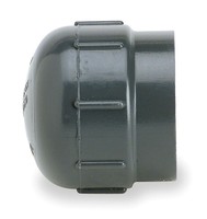 Gf Piping Systems Cpvc Cap, 1-1/2 Pipe Size, Fnpt Connection Type - 9848-015 Gf Piping Systems Cpvc Cap, 1-1/2 Pipe Size, Fnpt Connection Type - 9848-015