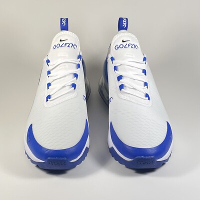 Nike Air Max 270 Golf CK6483-106 White/Racer Blue-Men's Size 10 | eBay