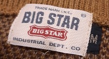 Retro Vintage Big Star Pullover  Anfang 2000er 
