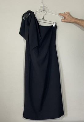 Dress The Population Large Off The One Shoulder Tiffany Dress Sheath Evening