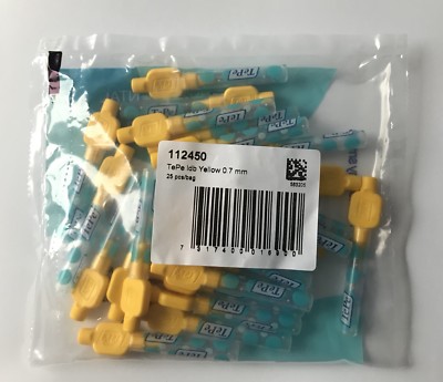 Tepe Interdentalbürsten GELB Größe 4 x 2 Packungen à 25