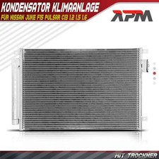 Condenser Air Conditioner With Dryer For Fiat 500 312 Ford KA RU8 Lancia Ypsilon