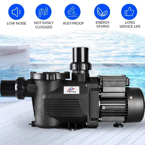 Pompa piscina resistente filtro motore acciaio inox perfetto per piscine residenziali - Foto 9 di 12