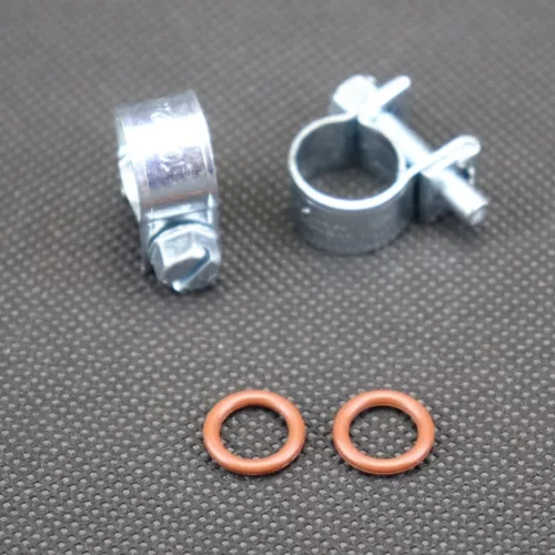 BMW R1150GS ADV Gas Fuel Line Hose Quick Disconnect Coupling Crossover Kit NEW - Foto 7 di 8