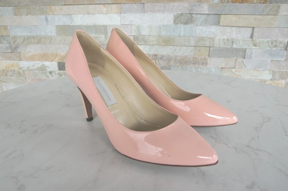 Sapatos de noite L'Autre Chose UE 39 bombas salto patenteado rosa novo antigo RRP 298 € - Imagem 2 de 4