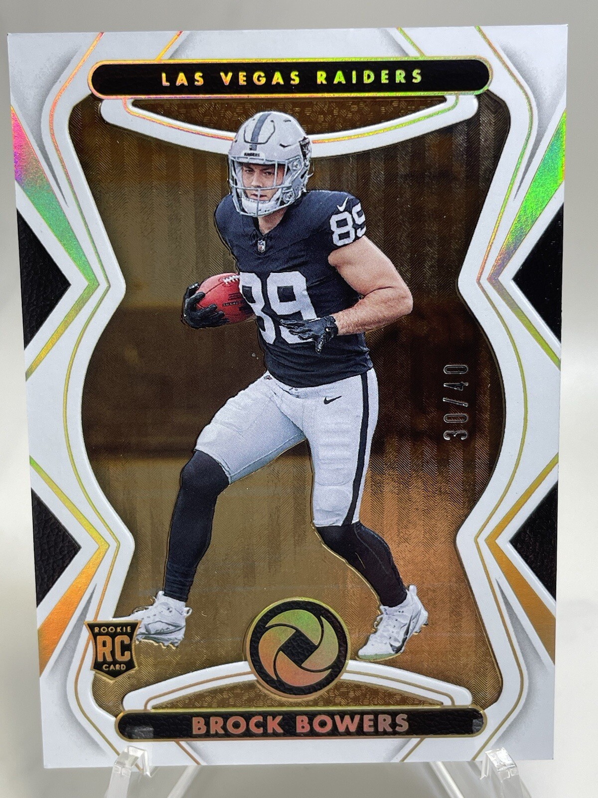 Brock Bowers Opulence RC /40 2024 Panini Gold Standard Rookie SSP Case Hit