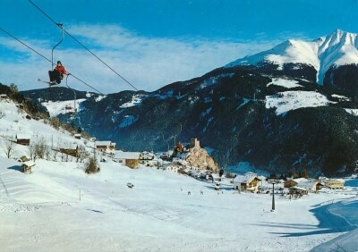 Old postcard Ladis-Oberinntal-Tyrol 1982 used postcard c1183e