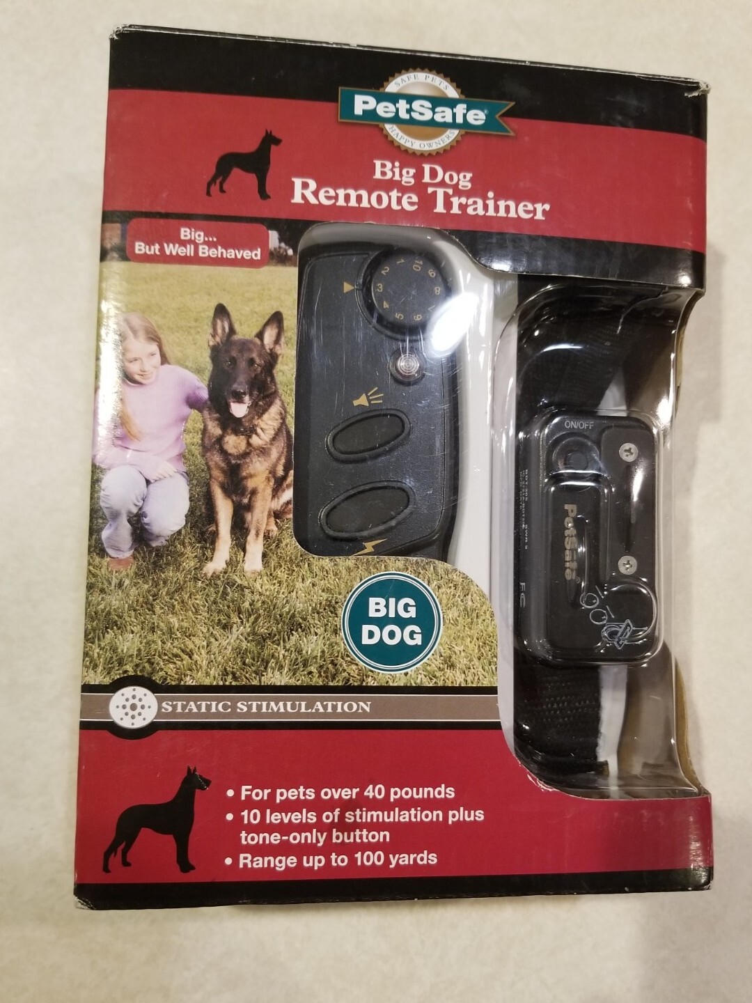 PetSafe Big Dog Remote Trainer PDBDT305 Pet Train System Collar eBay