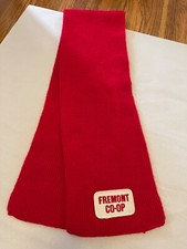 Vintage Red Scarf Fremont Co-Op