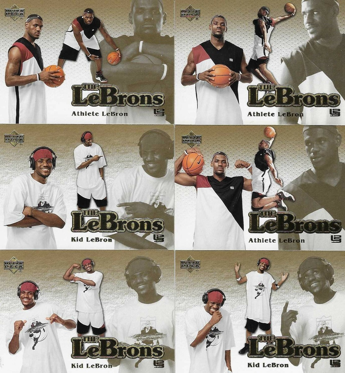LeBron James The LeBrons cards 1, 2, 3, 4, 5, 6 | eBay