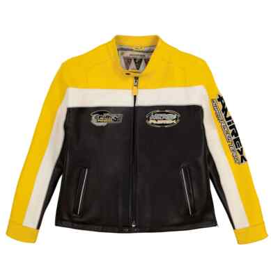 Lone Wolf Leather Jacket Lone Wolf No Clubs Patch Lone Rider Biker