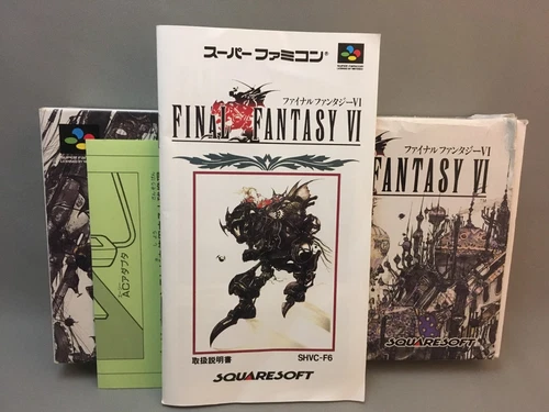 FINAL FANTASY VI 6 Boxed SNES SFC Nintendo Super Famicom JAPAN - Picture 4 of 4
