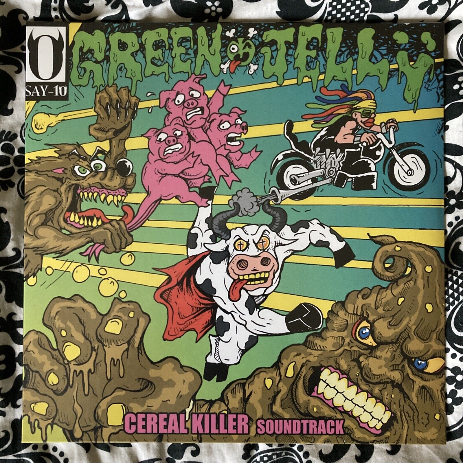 NEW Green Jellÿ Cereal Killer Soundtrack Pink Vinyl LP #/400 Limited Sealed