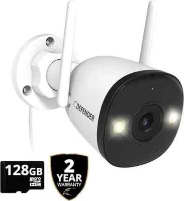 AI Powered Guard Pro 4K 8MP Outdoor Security Camera Human & Vehicle Detection