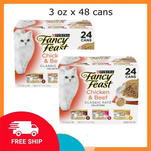 fancy feast 48 pack pate
