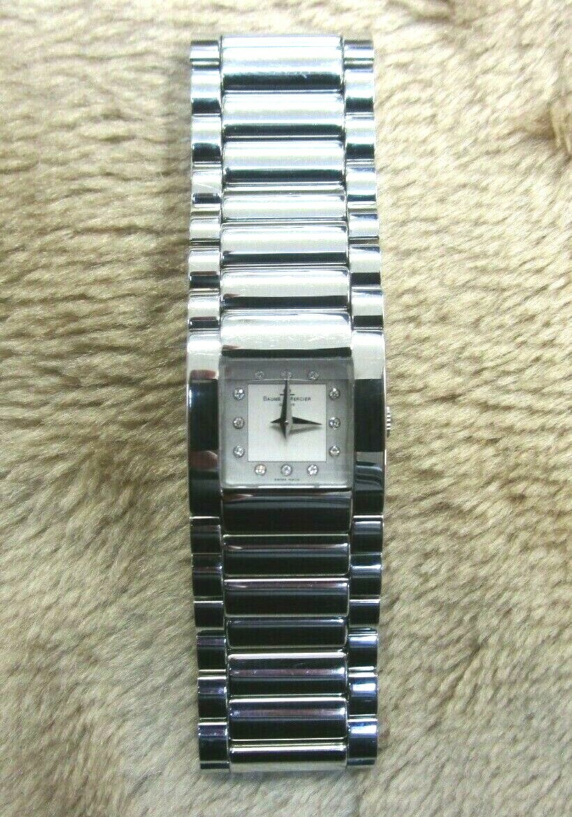 Baume & Mercier # MV045219: Women Catwalk SS Watch White Baume & Mercier # MV045219: Women Catwalk SS Watch White