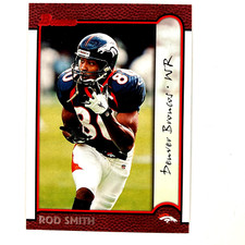 Rod Smith 1999 Bowman Card #77 NFL Denver Broncos