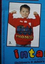 Thomas The Tank Engine jumper  chart ) knitting pattern 