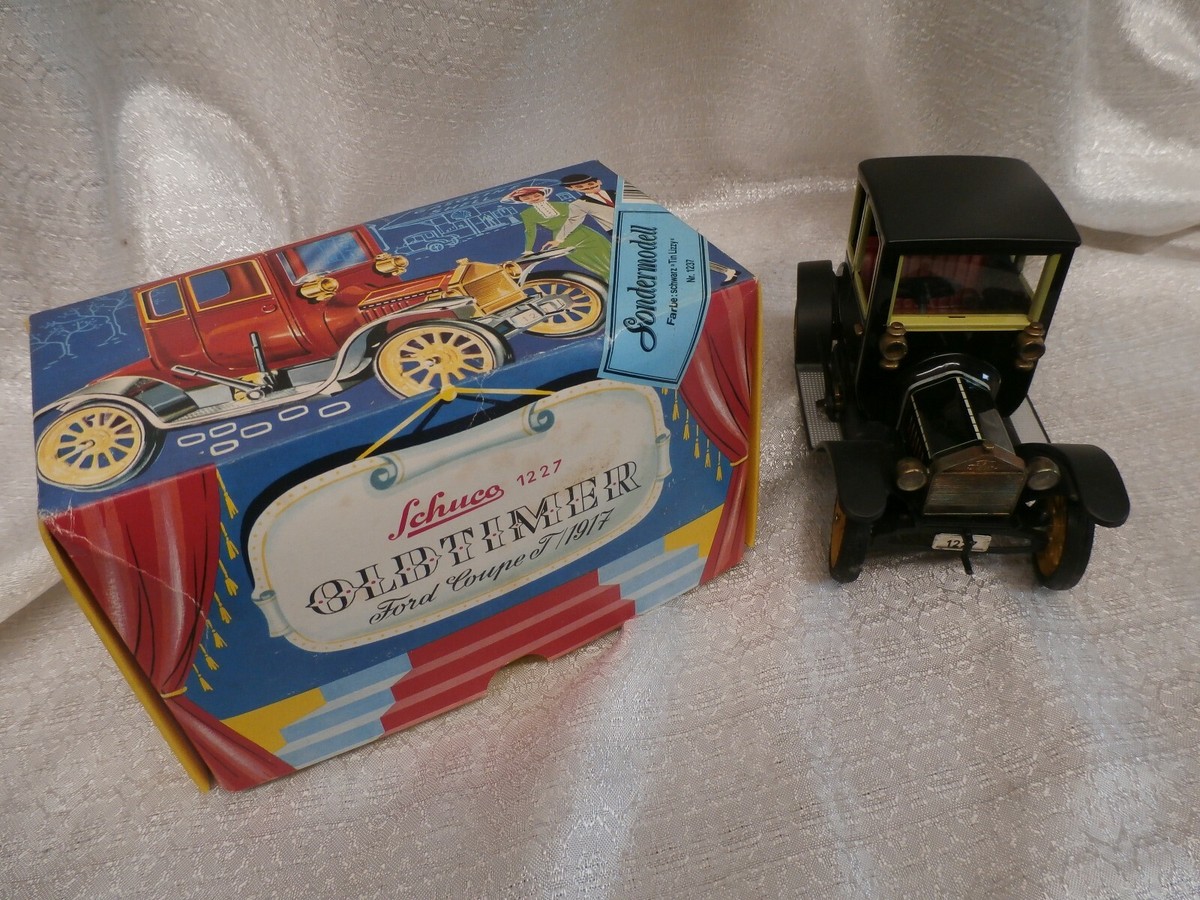 SCHUCO OLDTIMER 1227 Ford Coupe T / 1917 schwarz Tin Lizzy Gebraucht EUR 71,00 - DE