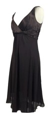 Jones New York Womens Brown Dress Formal Party Evening Sleeveless Empire Size 10