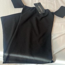 Prettylittlething Black Dress 