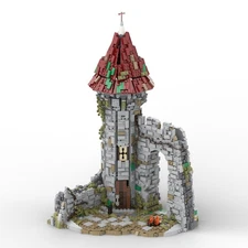 Compatible Modular Building: Castle from Video Game about Dark 3185