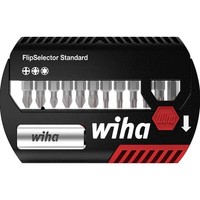 Wiha Flipselector 39060 Bit-Set 13Teilig Kreuzschlitz Phillips, Kreuzschlitz