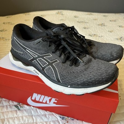 ASICS GT 2000 12 Mens Running Shoes Black White PureGEL FF Blast Plus Size 12