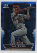 2023 Bowman Chrome Draft Sapphire Edition Travis Honeyman #BDC-95 03j5