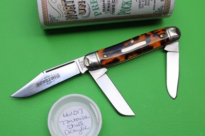 Great Eastern Cutlery GEC Northfield 661317 ''Calf Roper''- Tortoise Shell Acrylic