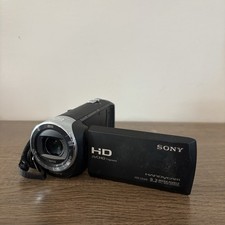 Sony Handycam HDR-CX440 Camcorder - Black TESTED WORKING