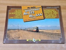 Libro Ferrovia Automotrici ALn772 ALtn444 Belvedere Nico Molino Edizioni Elledi