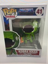 Mattel Masters of Universe Motu 2021 - ¡Funko Pop! FIGURA 41 KOBRA KHAN -SELLADA