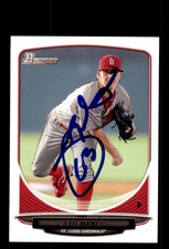 Signed Baseball Card Auto Seth Maness 2013 Bowman #BP64 St. Louis Cardinals