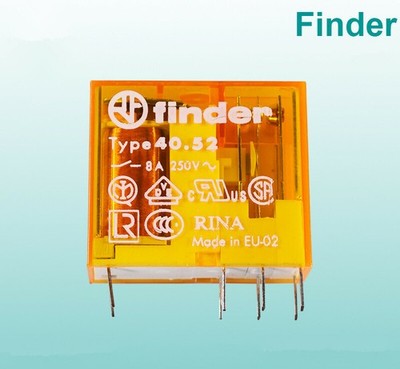 Finder relay type 40.52 250V 8A burner accessories