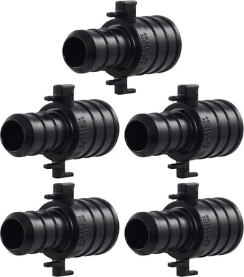 Sharkbite 3/4 X 1/2 Inch Poly Crimp Reducing Coupling, Pack of 5, PEX Pipe, PE-R