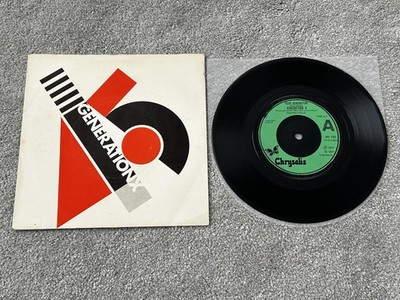 GENERATION X - YOUR GENERATION / EX UK A1/B2 7'' VINYL SINGLE CHS2165 PLAYS GREAT
