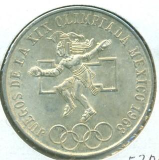 1968 M MESSICO 25 PESO