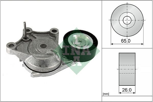Schaeffler INA Riemenspanner, Keilrippenriemen 534 0903 10 FüR CitroËN Peugeot-image