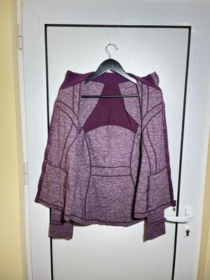 Lululemon Heathered Purple Define Jacket Women's Size 12 | eBay