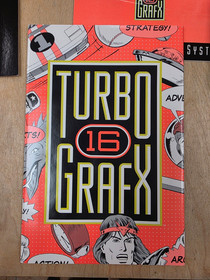 TurboGrafx-16 Console Complete in Box w/ Poster, Papers & Game &ndash; Tested