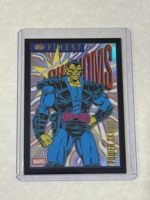 Topps Finest Fantastic Four Power Skrull  8/10 Phenom