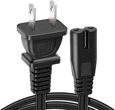 Weilianda 6 Feet 2 Prong AC Power Cord Replacement,Power Supply Cord for Recline