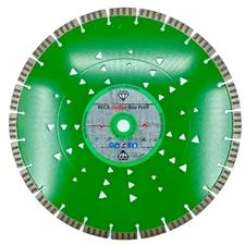 RECA Diaflex Diamond Blade Construction Professional 350 x 20mm Segment 12mm Plain Concrete