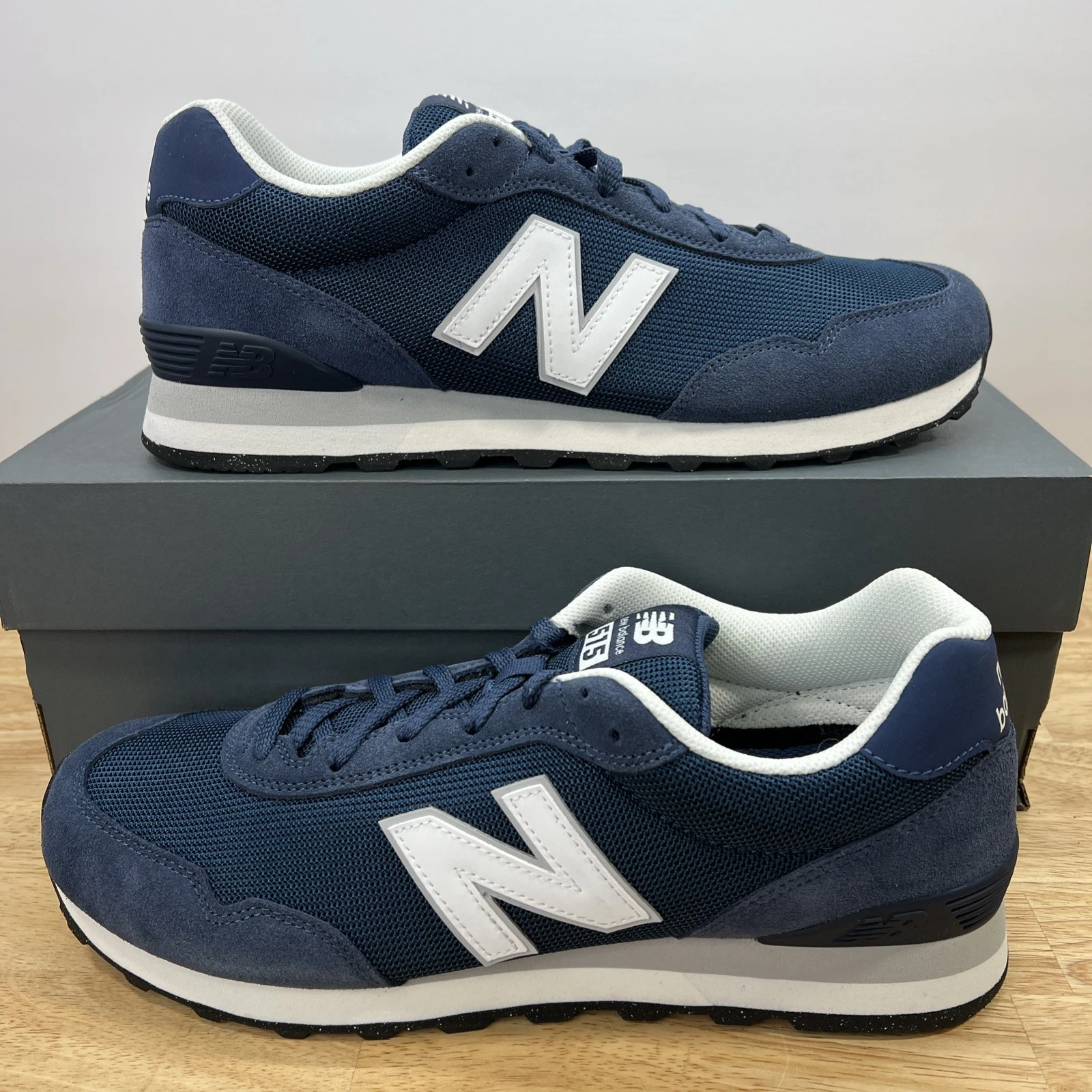 New Balance 515 Running Uomo 12 Wms 13 5 Blu Navy Bianco Classico ML515NVY